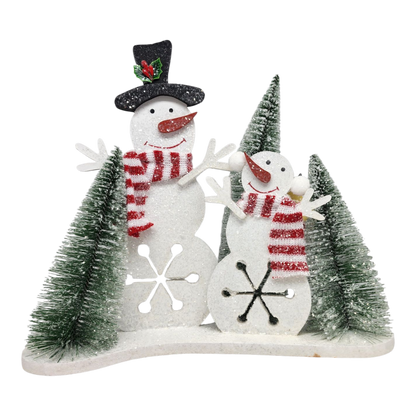Snowman Family Figurine -