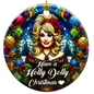 Have A Holly Dolly Christmas Ornament