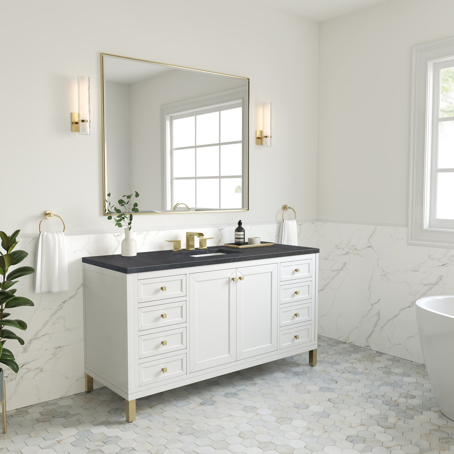 Chicago 60" Single Vanity