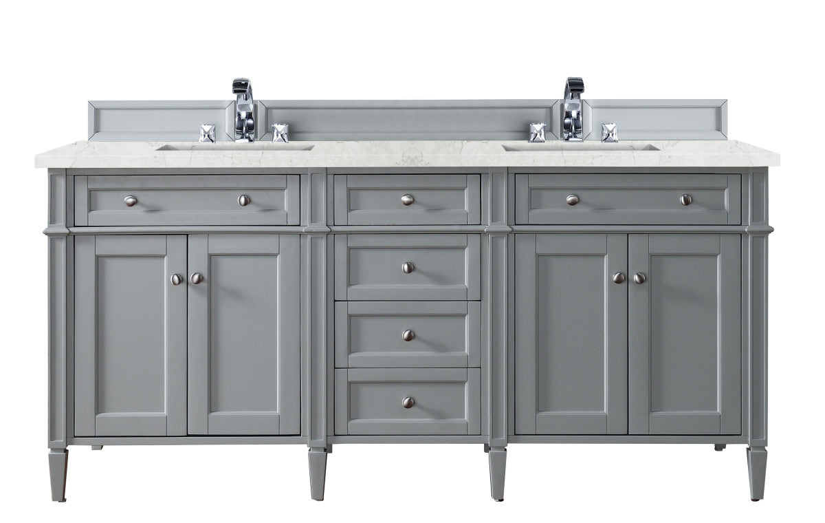 Brittany 72" Double Vanity Cabinet