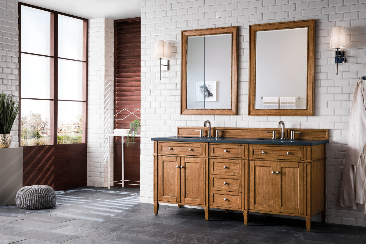 Brittany 72" Double Vanity Cabinet