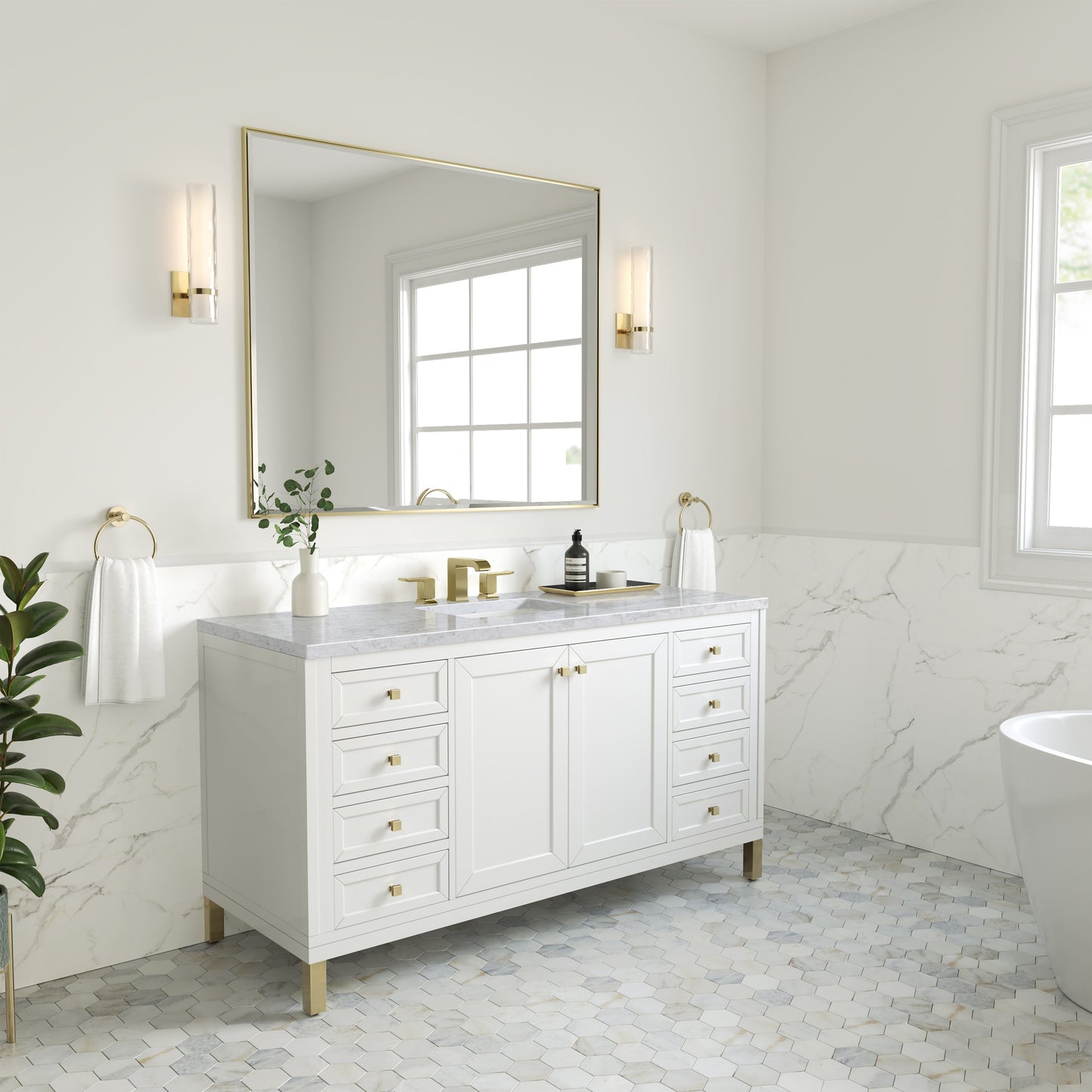 Chicago 60" Single Vanity