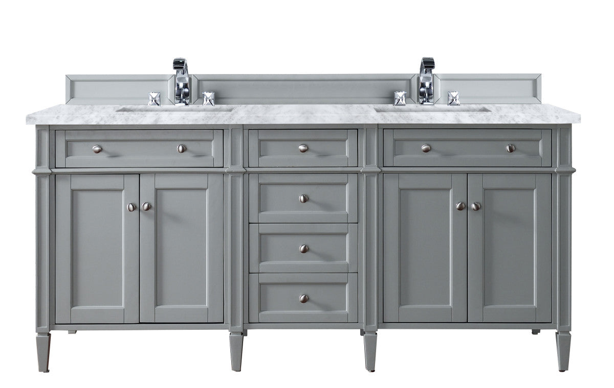 Brittany 72" Double Vanity Cabinet