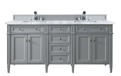 Brittany 72" Double Vanity Cabinet