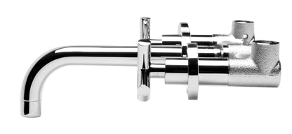 ALFI brand AB1035 8" Widespread Wall-Mounted Cross Handle Faucet