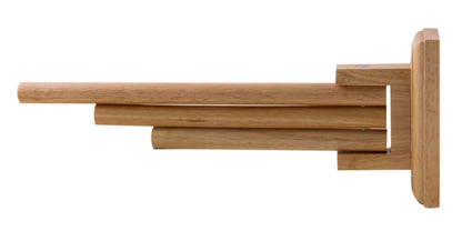 ALFI brand  AB5506 16" Triple Rack Wooden Towel Bar Bathroom Accessory