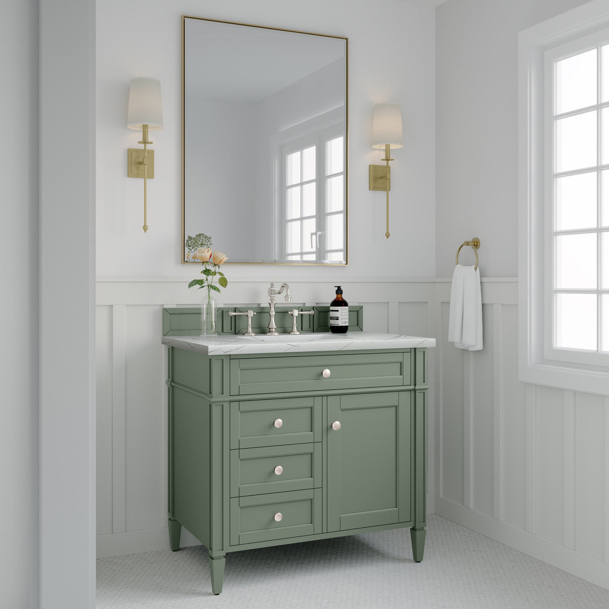 Brittany 36" Single Vanity Cabinet