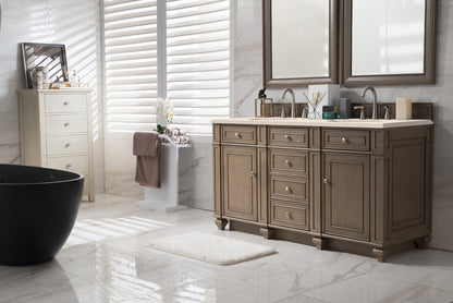 Bristol 60" Double Vanity Cabinet