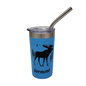 Vermont Moose Stainless Steel 2oz Shooter  - Blue