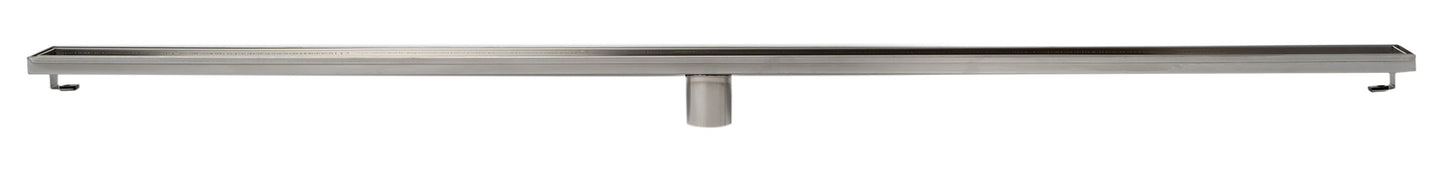 ALFI brand ABLD59A ABLD59A 59" Stainless Steel Linear Shower Drain with No Cover