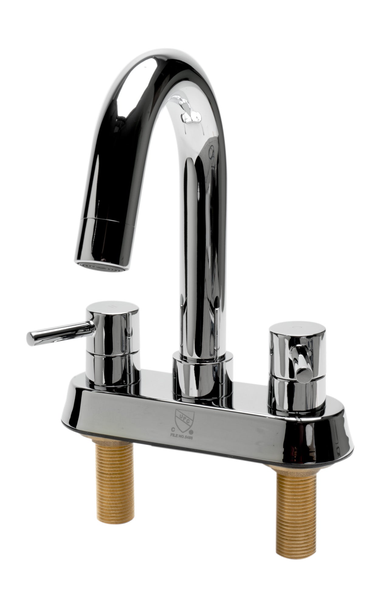 ALFI brand AB1400 Two-Handle 4" Centerset Bathroom Faucet