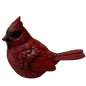 Resin Holiday Cardinal Looking Back