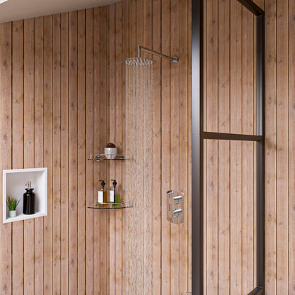 ALFI brand ABSA16R 16" Round Wall Shower Arm