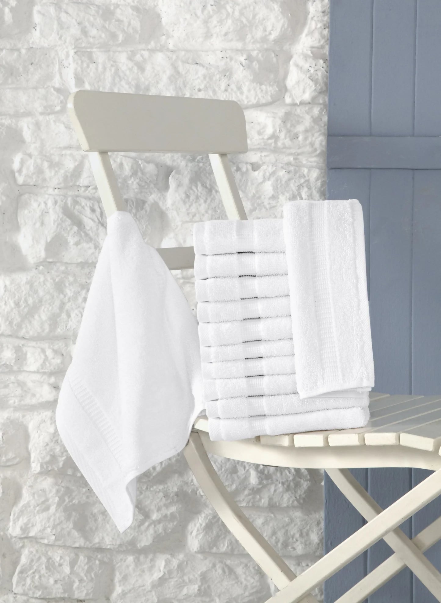 Wear Sierra Hamptons 10-Piece Luxury Turkish Towel Set, %100 Turkish