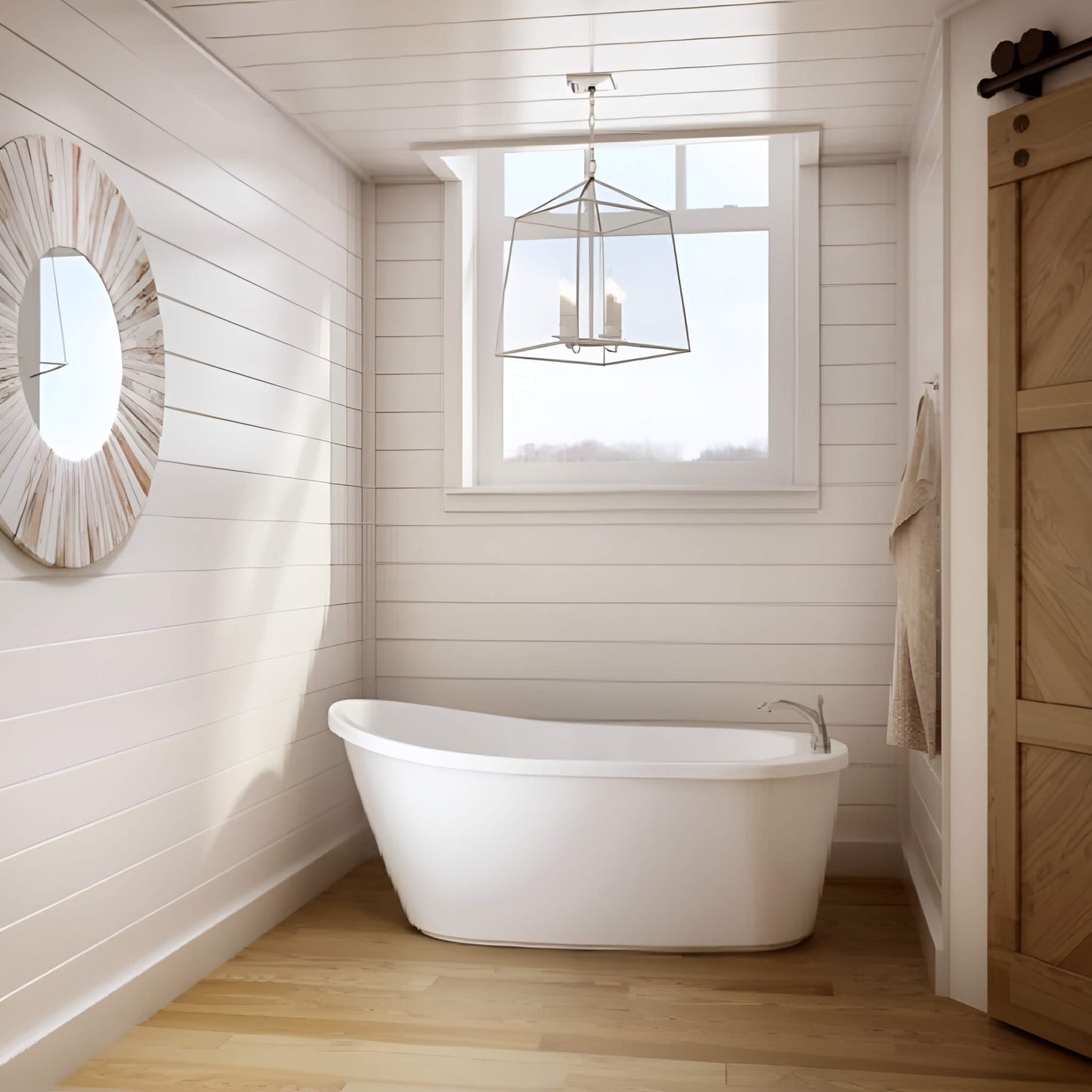 Jacuzzi Arietta 59" Unique Size Freestanding Soaking Tub [JARF5932BUXXXXW/Y] (SAK63728)