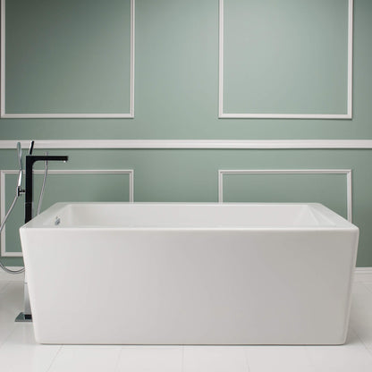 Jacuzzi Bianca 66" Acrylic Freestanding Soaking Tub [JBIF6636BUXXXXW] (SAK24931)
