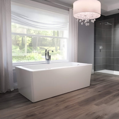 Jacuzzi Bianca 66" Acrylic Freestanding Soaking Tub [JBIF6636BUXXXXW] (SAK24931)