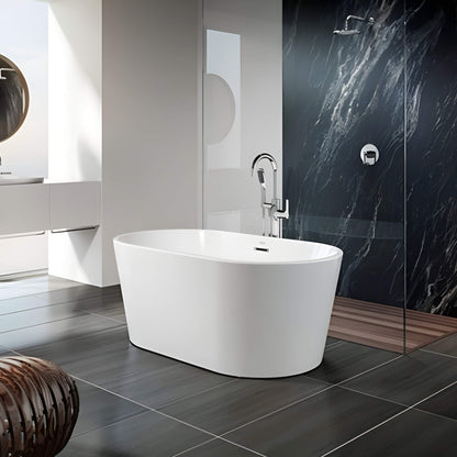 Jacuzzi Celeste 70" Freestanding Ergonomic Soaking Tub [JCEF7032BCXXXXW/G] (SAK50243)