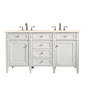 Brittany 60" Double Vanity in Bright White