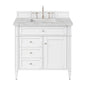 Brittany 36" Single Vanity in Bright White