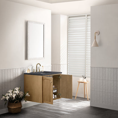 Laurent 30" Single Vanity Cabinet, Light Natural Oak