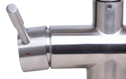 ALFI brand AB2038 Retractable Single Hole Kitchen Faucet
