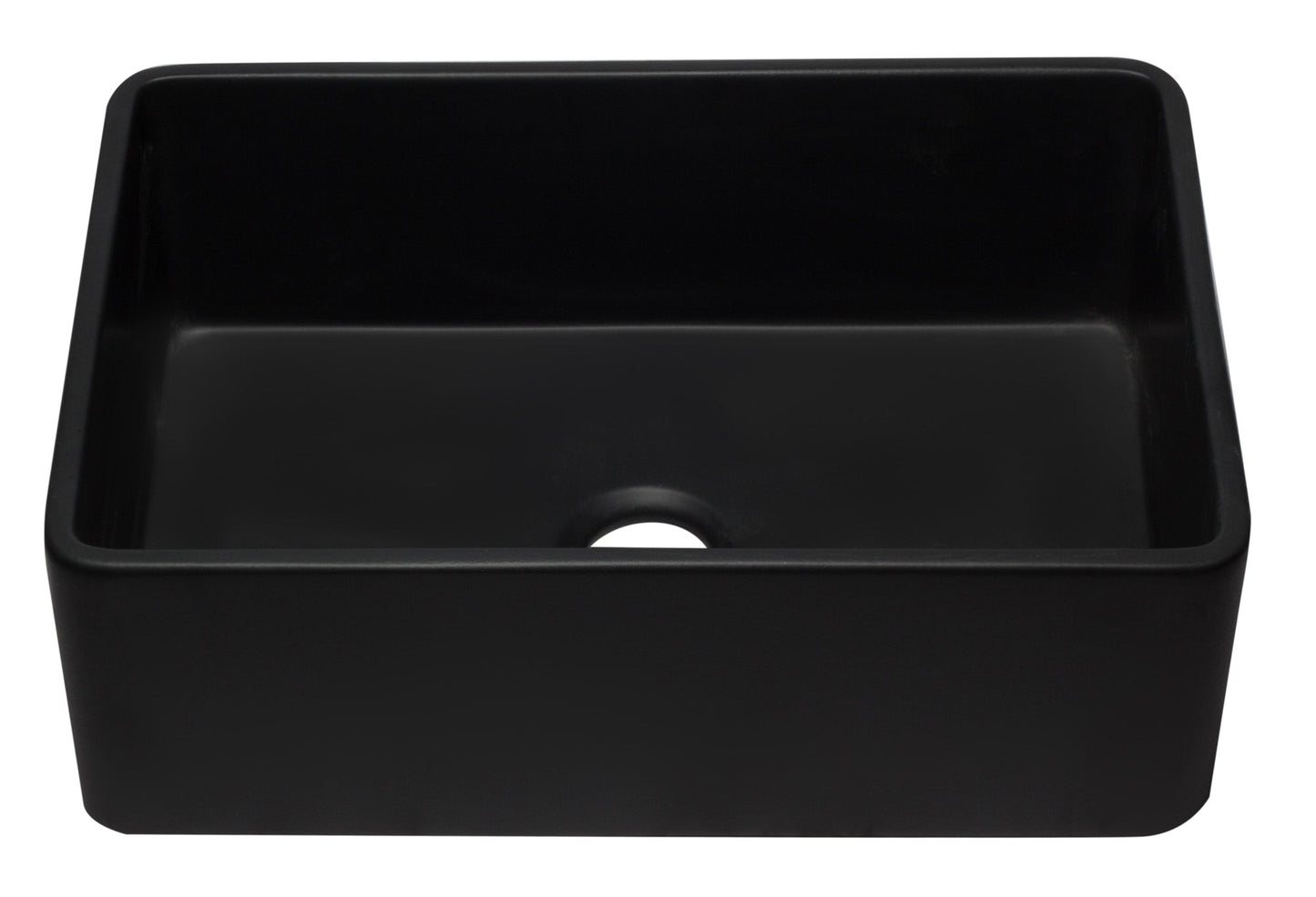 ALFI brand AB3020SB 30 inch Biscuit Reversible Single Fireclay Farmhouse Kitchen Sink