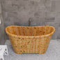 ALFI brand  AB1105 63" Free Standing Cedar Wooden Bathtub