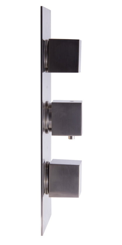 ALFI brand AB2701 Square 2 Way Thermostatic Shower Mixer