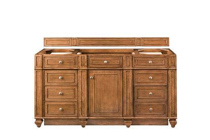 Bristol 60" Single Vanity Cabinet, Bright White
