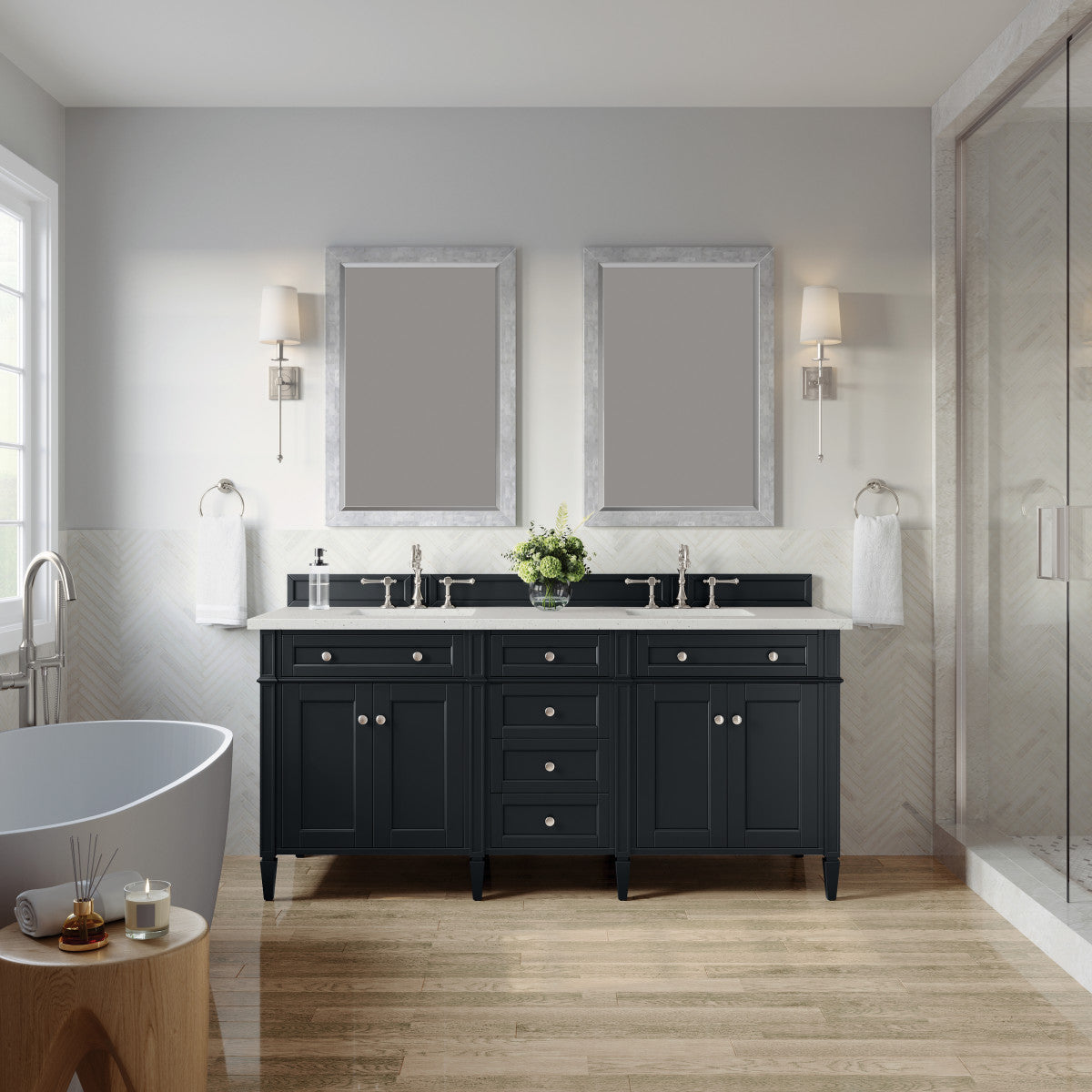 Brittany 72" Double Vanity Cabinet
