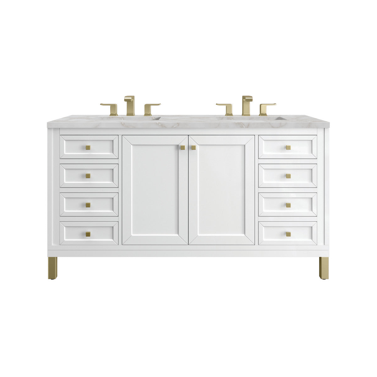 Chicago 60" Double Vanity