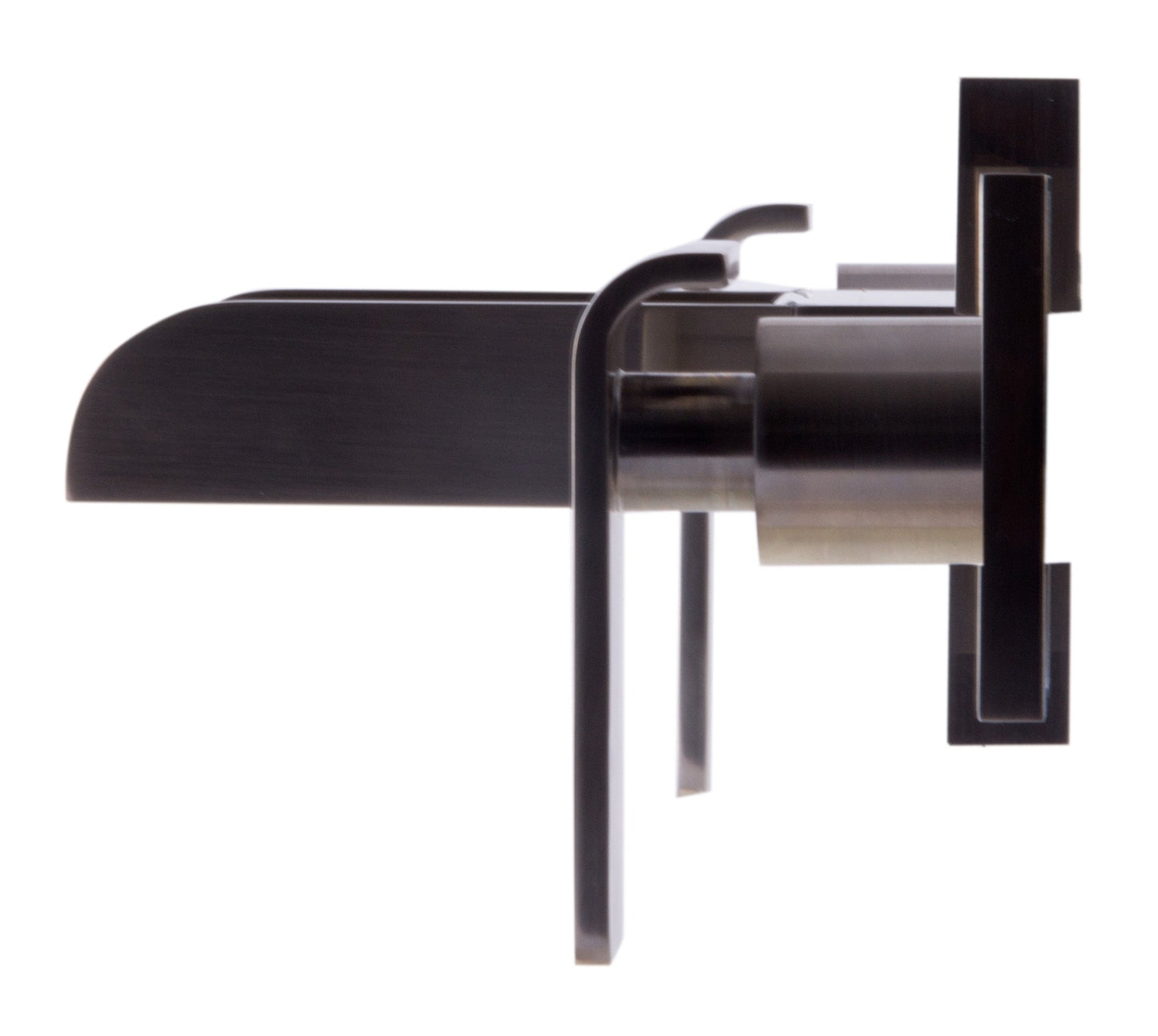 ALFI brand AB1796 Widespread Wall Mounted Modern Waterfall Bathroom Faucet