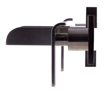 ALFI brand AB1796 Widespread Wall Mounted Modern Waterfall Bathroom Faucet