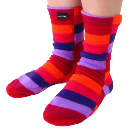Polar Feet Fleece Socks - Jellybean