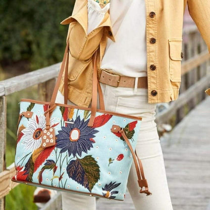 Jetsetter Tote - Riverside Station Vintage Floral