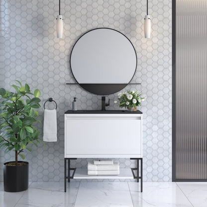Mantova 35.4" Single Vanity Cabinet