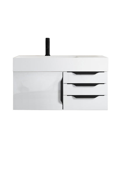 Columbia 36" Single Wall Mount Vanity Cabinet