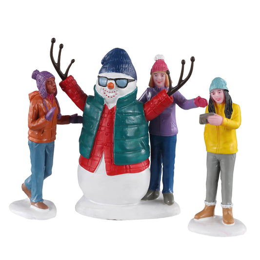 Snowman Selfie - 3 piece set