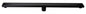 ALFI brand ABLD36B ABLD36B-BM 36" Black Matte Stainless Steel Linear Shower Drain with Solid Cover