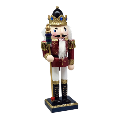 Nutcracker Soldier With Septer - 10 Inch