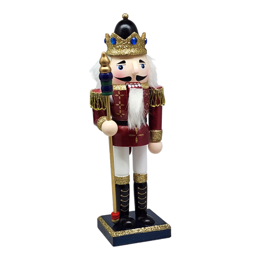 Nutcracker Soldier With Septer - 10 Inch