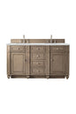 Bristol 60" Double Vanity Cabinet