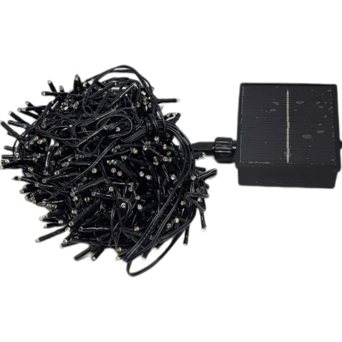 Solar String Lights - 500 LED - 8 function Twinkle - Warm White - 36 Feet Long