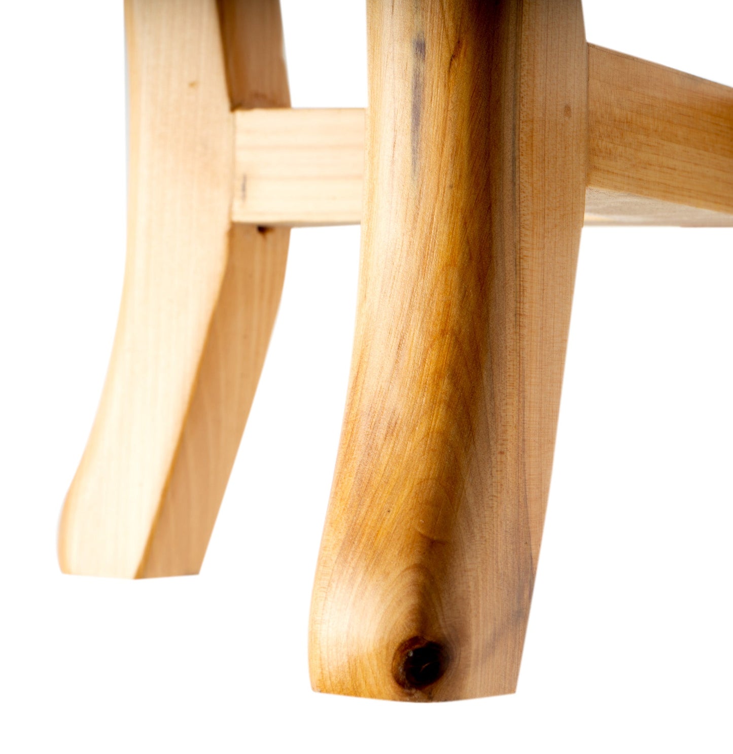 ALFI brand  AB4406 11" Cedar Wood Round  Stool Multi-Purpose Accessory