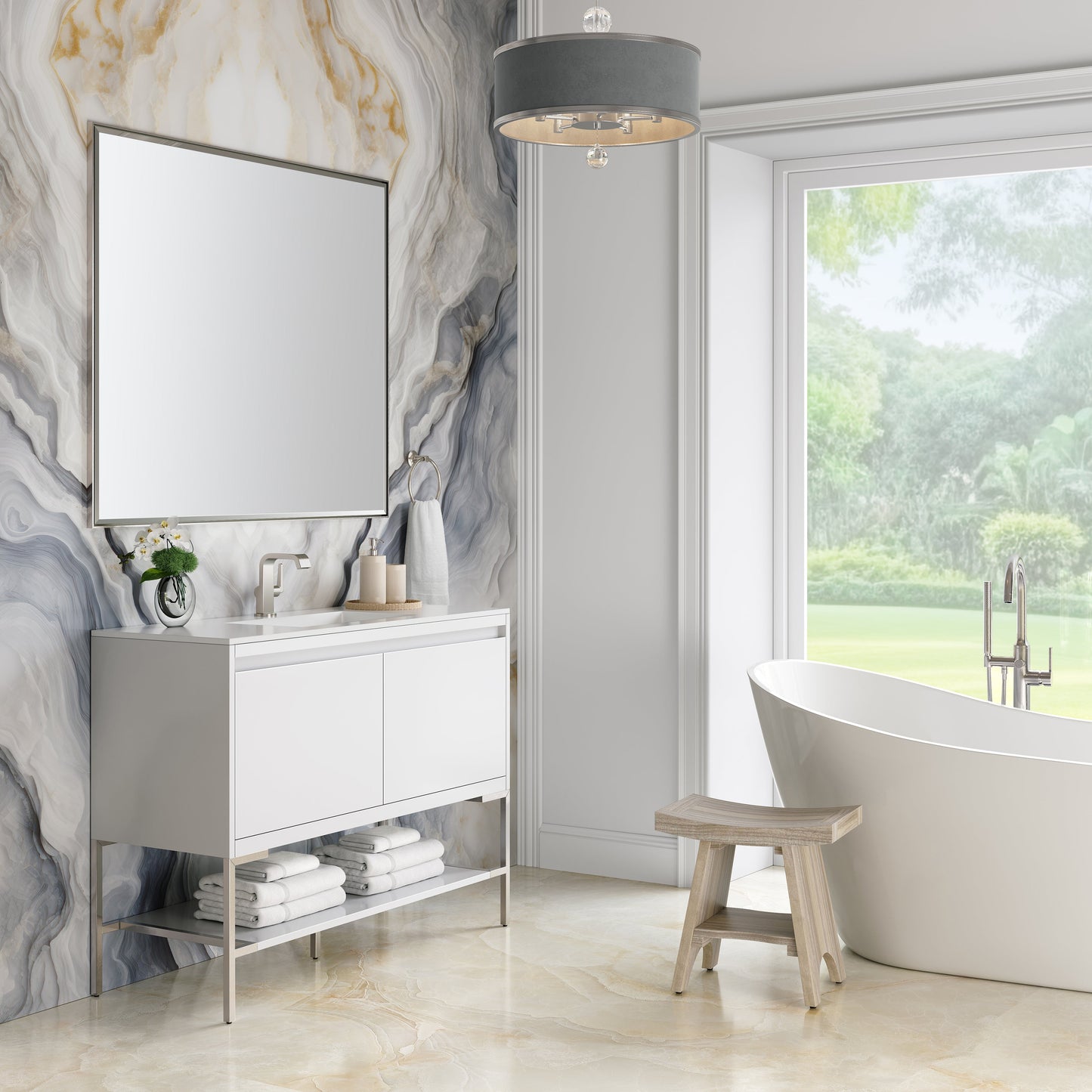 Mantova 47.3" Single Vanity Cabinet