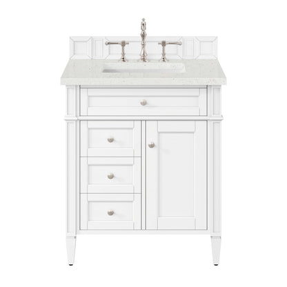 Brittany 30" Single Vanity in Bright White
