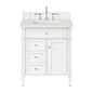 Brittany 30" Single Vanity in Bright White