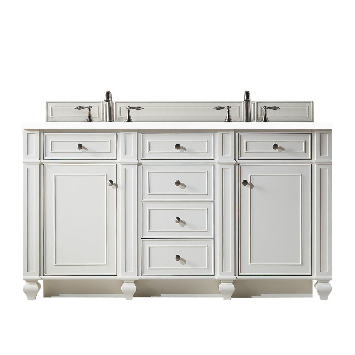 Bristol 60" Double Vanity Cabinet