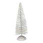 Radiant 9" White Bottle Brush Tree